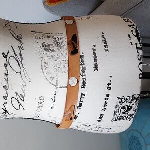 Vintage Diane Weiss Nyc Skinny Golf Belt